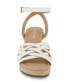 Фото #6 товара Big Girls Anastasia Journi Logo Detail Wedge Sandals