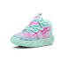 Фото #2 товара Puma Mb.03 Miami Basketball Toddler Girls Blue, Pink Sneakers Casual Shoes 3107