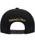 Фото #1 товара Big Boys Black Marquette Golden Eagles Corduroy Script Snapback Hat