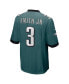 Men's Nolan Smith Midnight Green Philadelphia Eagles 2023 NFL Draft First Round Pick Game Jersey