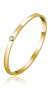 Charming gold-plated solid bracelet With You BWY12