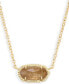 Фото #1 товара Kendra Scott 14K Gold Plated Elisa Pendant Necklace