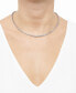 Lab Grown Diamond Graduated 16" Collar Necklace (7 ct. t.w.) in 14k White Gold