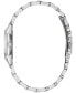 ფოტო #2 პროდუქტის Women's Sutton Diamond Accent Stainless Steel Bracelet Watch 28mm