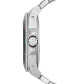 ფოტო #3 პროდუქტის Men's Swiss Diver Stainless Steel Bracelet Watch 45mm