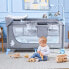 Фото #3 товара Кроватка для путешествий KINDERKRAFT JOY Blue and Grey