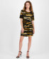 ფოტო #1 პროდუქტის Petite Zig-Zag-Print Dress