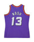 Фото #3 товара Men's Steve Nash Purple Phoenix Suns Hardwood Classics 1996/97 Tropical Swingman Jersey