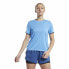 Women’s Short Sleeve T-Shirt Reebok Speedwick Light Blue