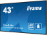 Фото #2 товара Iiyama 43 LH4360UHS-B1AG HDMI USB