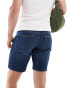 ONLY & SONS regular fit denim short in mid blue denim Dunkelblaue Jeans, S - W30 - фото #2