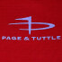 Page & Tuttle NoCurl Pique Short Sleeve Polo Shirt Mens Red Casual P21209-CLR