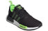 Фото #3 товара Кроссовки adidas Originals NMD_R1 черно-зеленого цвета для мужчин и женщин