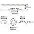 LED-Einbauleuchte Flat In (3er Set)