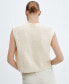 Фото #2 товара Women's Chunky-Knit Vest