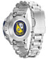 ფოტო #5 პროდუქტის Eco-Drive Men's Analog-Digital Promaster Blue Angels Skyhawk A-T Stainless Steel Bracelet Watch 46mm
