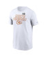 ფოტო #3 პროდუქტის Men's White Kansas City Chiefs Super Bowl LVIII Local T-shirt