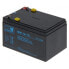 Pb 12V 12Ah maintenance-free (weight 3.92kg, max. 4.5A charging current, max. 135A discharge current)