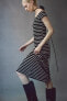 Фото #5 товара Rib-knit Off-the-shoulder Dress