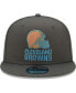 ფოტო #3 პროდუქტის Men's Graphite Cleveland Browns Color Pack Multi 9FIFTY Snapback Hat