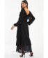 Фото #3 товара Платье макси с оборками на подоле QUIZ для женщин