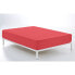 Fitted sheet Alexandra House Living Red 90 x 190/200 cm