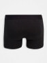 Jack & Jones 5 pack trunks in black