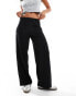 Vero Moda loose pull on trousers in black