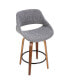 Фото #12 товара Барный стул из ткани LumiSource Fabrico