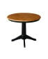 Фото #2 товара 36" Round Top Pedestal Table - 28.9"H