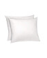 Фото #1 товара Poly-Cotton Zippered Pillow Protector - 200 Thread Count - Protects Against Dust, Dirt, and Debris - King Size - 2 Pack