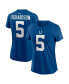 ფოტო #1 პროდუქტის Women's Anthony Richardson Royal Indianapolis Colts 2023 NFL Draft First Round Pick Player Name and Number T-shirt