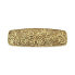 Gold-tone Floral Etched Hair Barrette