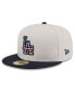 ფოტო #3 პროდუქტის Men's Black Los Angeles Dodgers 2024 Fourth of July 59FIFTY Fitted Hat