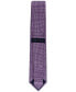 Фото #3 товара Men's Foulard Floral-Print Tie