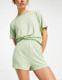 Фото #1 товара ASOS DESIGN lounge mix & match super soft short in sage