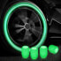 Фото #2 товара Набор заглушек OCC Motorsport OCCLEV002 4 штук Флюоресцентный Зеленый