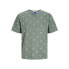 ფოტო #1 პროდუქტის JACK & JONES Palm Aop Dut short sleeve T-shirt