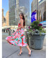 ფოტო #6 პროდუქტის Grace Floral Cotton Sleeveless Midi Dress