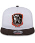 Фото #2 товара Men's White/Brown Cleveland Browns 2024 NFL Training Camp Golfer Snapback Hat