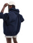 The Couture Club varisty hoodie in navy Синий, L - фото #3