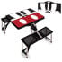 Фото #4 товара Mickey Mouse Silhouette Picnic Table Portable Folding Table with Seats