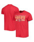 Men's Scarlet San Francisco 49Ers Team Stripe T-shirt