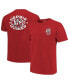 Фото #2 товара Men's Scarlet Nebraska Huskers Herbie Football Mascot T-shirt