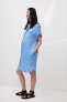 Фото #4 товара Платье для беременных H&M MAMA Kuşaklı Gömlek Elbise