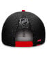 ფოტო #3 პროდუქტის Men's Black, Red Ottawa Senators Authentic Pro Rink Two-Tone Snapback Hat