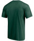 Фото #3 товара Men's Hunter Green Milwaukee Bucks Post Up Hometown Collection T-shirt