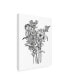 Фото #2 товара Emma Scarvey Black and White Bouquet II Canvas Art - 27" x 33.5"