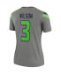 ფოტო #4 პროდუქტის Women's Russell Wilson Gray Seattle Seahawks Inverted Legend Jersey