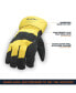 Men's Canvas Insulated Leather Work Gloves